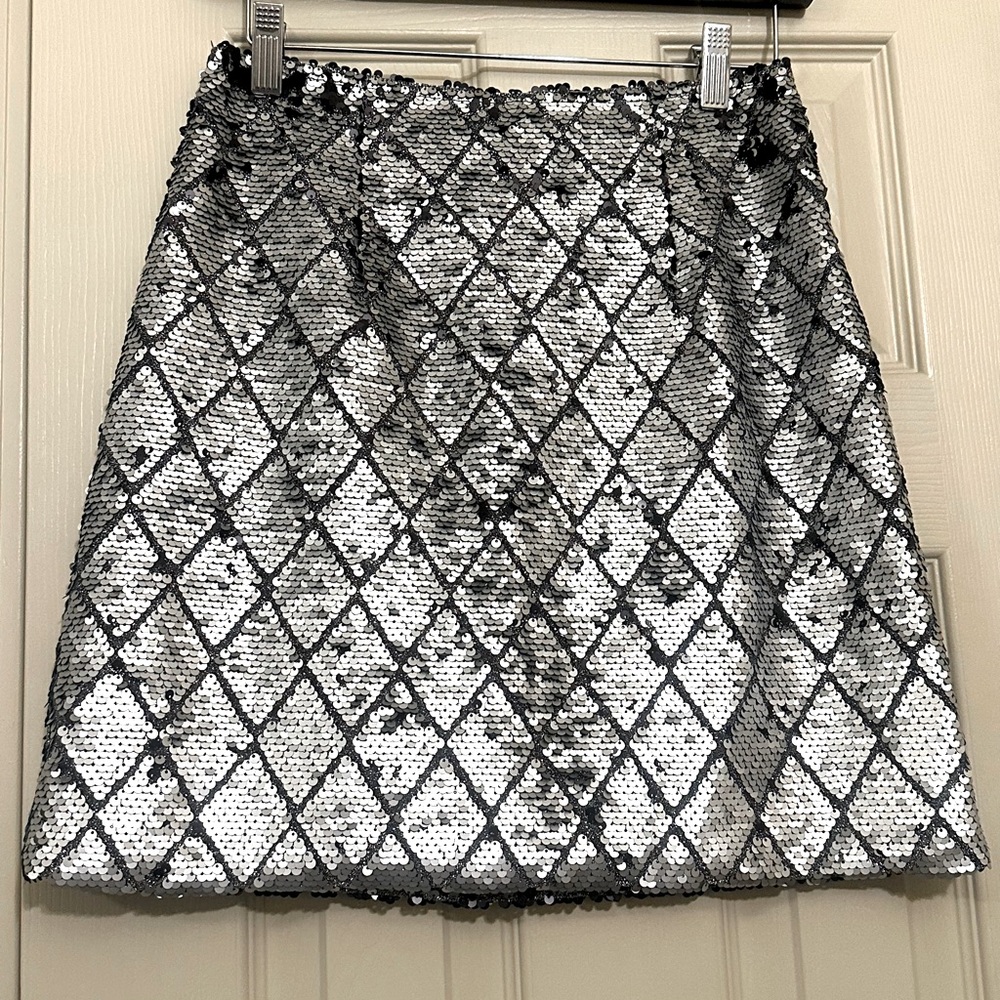 ❗️ NEW Gianni Bini Diamond Sequins mini skirt size medium